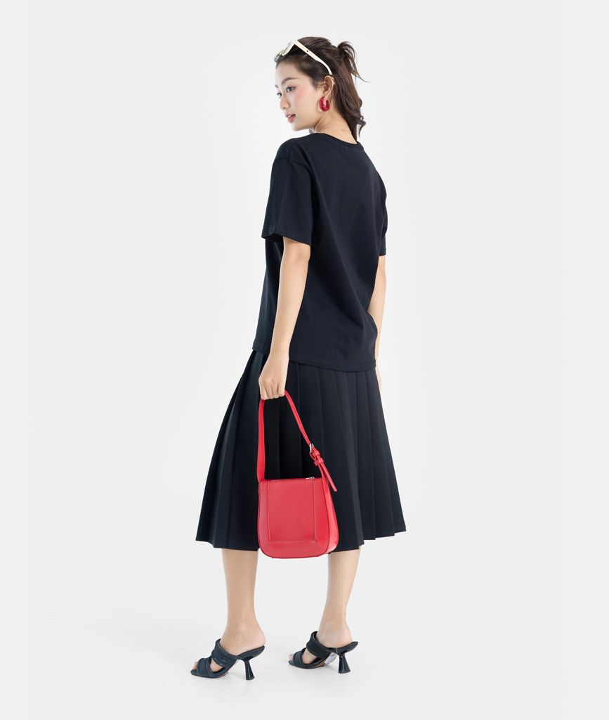  Áo thun form rộng in hình Art Blossom 