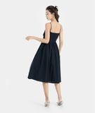  Đầm lửng rút nhún 