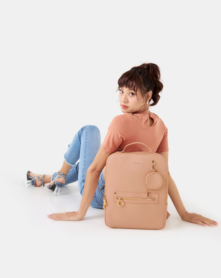  Balo đựng laptop ngăn kéo trước 