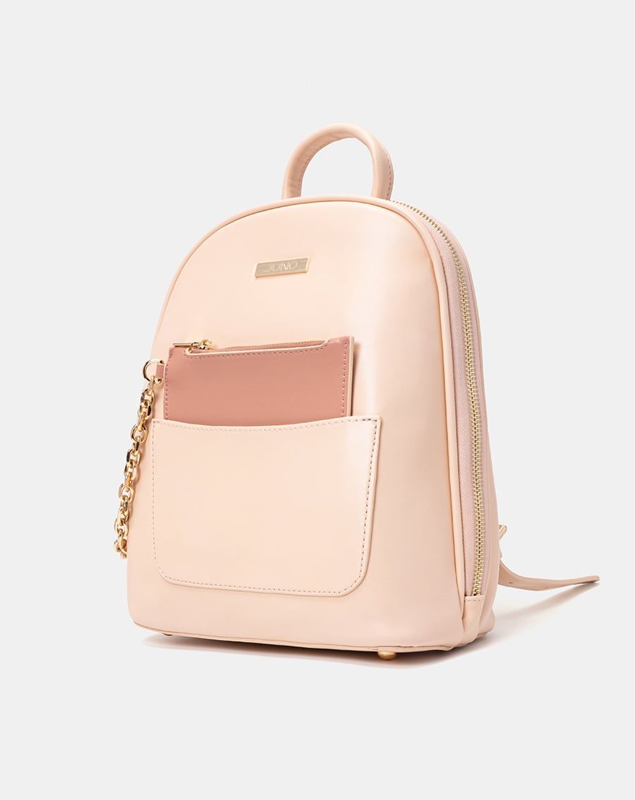  Balo ngăn trước có charm túi 