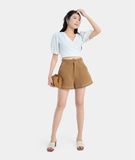  Quần short diễu chỉ trắng 