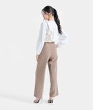  Áo tay dài rút nhún cổ 