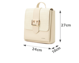  Balo buckle phối si vân 