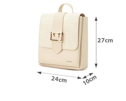  Balo buckle phối si vân 