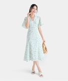  Đầm lửng đuôi cá tay cánh tiên 