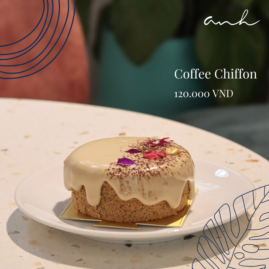  Coffee Chiffon - Bánh kem Chiffon Cà phê 