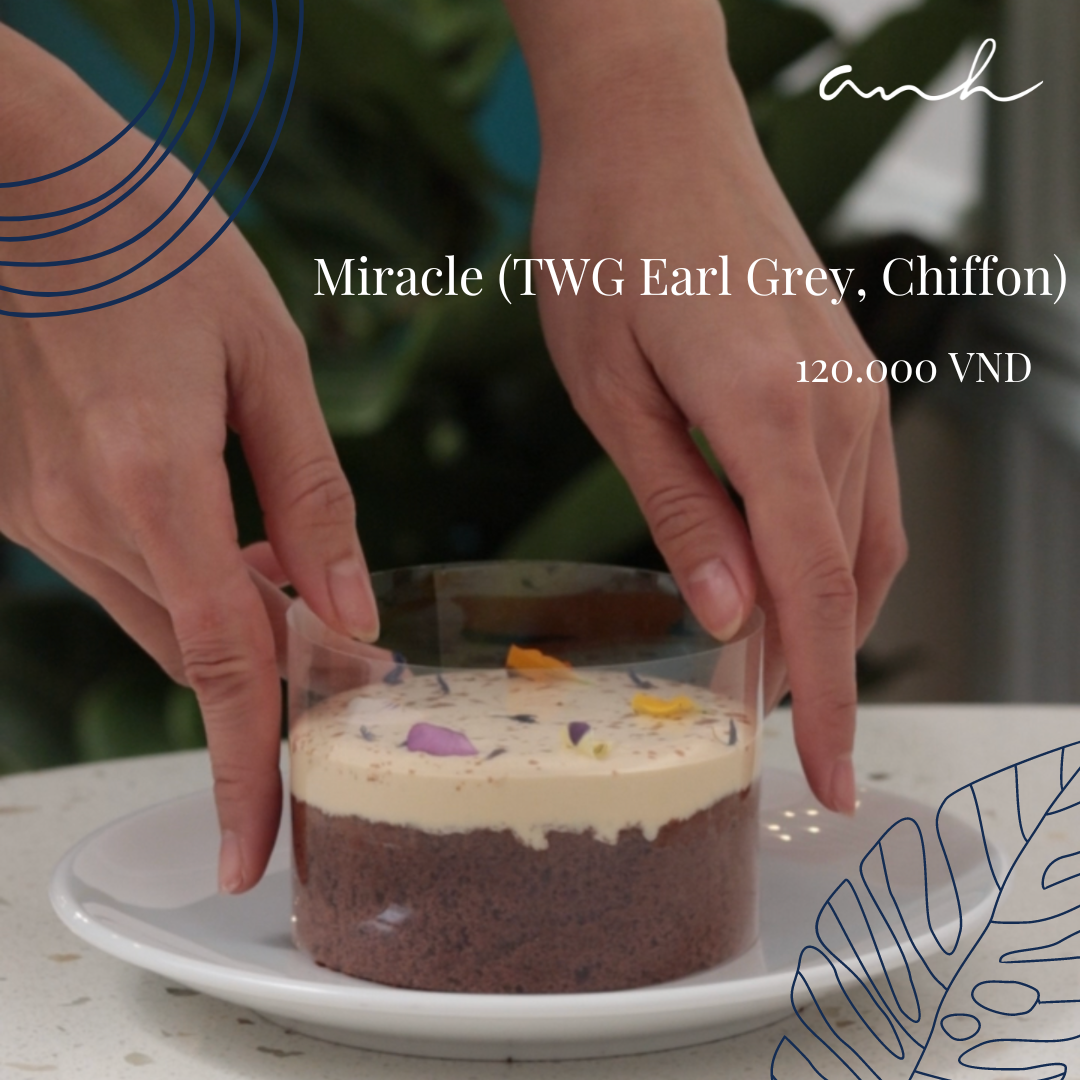  TWG Earl Grey Chiffon - Bánh kem Miracle 