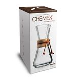  Bình Pha Cà Phê Bằng thủy tinh - Chemex CM-1C Glass 3 Cups  Classic 