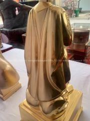 Tượng Đồng Trần Quốc Tuấn Cao 70 Cm Dát Vàng