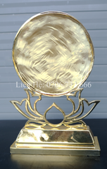 Mặt Trống Đồng Đế Hoa Sen Một Mặt Kích Thước Cao 26Cm