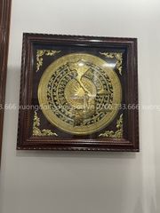 Tranh Trống Đồng Mặt Trống Thúc Tay Kích Thước 55*55 Cm Khung Vuông