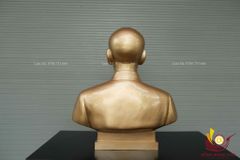 Tượng Danh Nhân- Bác Hồ Cao 81 Cm Đồng Đỏ