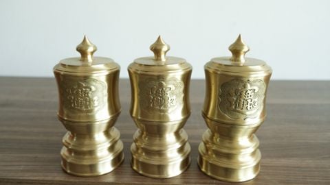 Phụ Kiện Đồng Vàng - Ba Đài 10- Vàng Mộc
