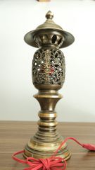 Phụ Kiện Đồng Vàng - Đèn Sen Dứa 43- 2CN