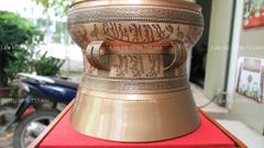 Trống Đồng Đông Sơn Đồng Đỏ- Đường Kính 36cm