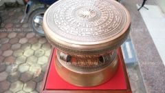Trống Đồng Đông Sơn Đồng Đỏ- Đường Kính 40cm