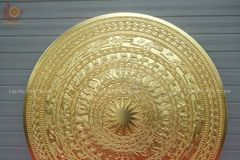 Mặt Trống Đồng Đúc DK 60 Cm - Dát Vàng
