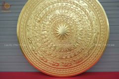 Mặt Trống Đồng Đúc DK 60 Cm - Dát Vàng