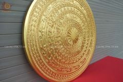 Mặt Trống Đồng Đúc DK 60 Cm - Dát Vàng