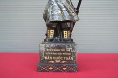 Tượng Danh Nhân- Trần Quốc Tuấn Cao 60 Cm Khảm Tam Khí