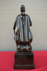 Tượng Danh Nhân- Trần Quốc Tuấn Cao 60 Cm Khảm Tam Khí