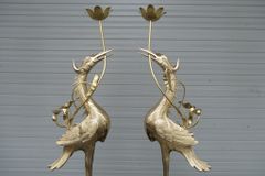 Bộ Đỉnh Đồng Ngũ Sự Đồng Cát Tút Song Long Chầu Nguyệt Cao 60 Cm + Lọ Hoa  38 + Ba Đài 10 Catut + Ống Hương 29cm Catut