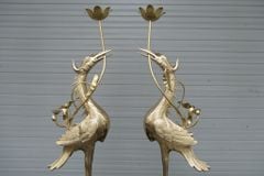 Bộ Ngũ Sự Bằng Đồng Cát Tút Song Long Chầu Nguyệt Cao 50 Cm + Bát Hương 16 Catut