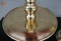 Bộ Đỉnh Đồng Ngũ Sự Đồng Cát Tút Song Long Chầu Nguyệt Cao 50 Cm + Bộ Ngai 3 Chén Catut