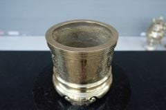 Bộ Ngũ Sự Bằng Đồng Cát Tút Song Long Chầu Nguyệt Cao 50 Cm + Bát Hương 16 Catut