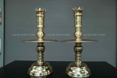 Bộ Đỉnh Đồng Ngũ Sự Đồng Cát Tút Song Long Chầu Nguyệt Cao 70 Catut + Mâm Bồng 35 Catut