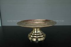 Bộ Đỉnh Đồng Ngũ Sự Đồng Cát Tút Song Long Chầu Nguyệt Cao 70 Catut + Mâm Bồng 35 Catut