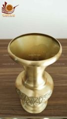 Phụ Kiện Đồng Vàng - Lọ hoa cúc 30 - Vàng Mộc