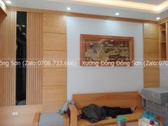 Tranh Đồng Quê Nền Giả Cổ Kích Thước 197*107 Cm