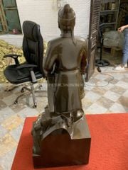 Tượng Danh Nhân- Lê Lợi Cao 70 Cm Khảm Tam Khí