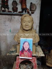 Tượng Đồng Truyền Thần Kích Thước Cao 38 Cm Nặng 18kg