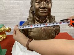 Tượng Đồng Truyền Thần Kích Thước Cao 38 Cm Nặng 18kg