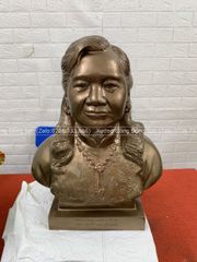 Tượng Đồng Truyền Thần Kích Thước Cao 38 Cm Nặng 18kg