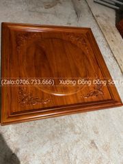 Tranh Trống Đồng Khung Hương Mặt Trống Đúc Kích Thước 117*117 Cm Khung Vuông