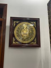 Tranh Trống Đồng Mặt Trống Thúc Tay Kích Thước 100*100 Cm Khung Vuông