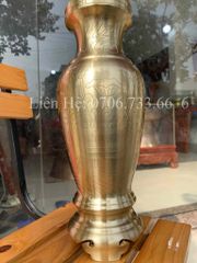 Phụ Kiện Đúc Thủ Công - Lọ hoa cao 38cm Catut