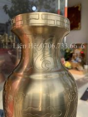 Phụ Kiện Đúc Thủ Công - Lọ hoa cao 42cm Catut