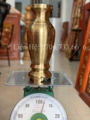 Phụ Kiện Đúc Thủ Công - Lọ hoa cao 38cm Catut