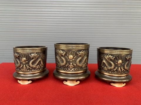 Phụ Kiện Đồng Vàng - Bát hương 22- 2CN