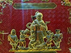 Tranh Mừng Thọ Bằng Đồng Cụ Bà Kích Thước 115*73 Cm