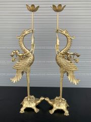 Bộ Đỉnh Đồng Ngũ Sự Đồng Vàng Hoa Sòi Cao 50 Cm