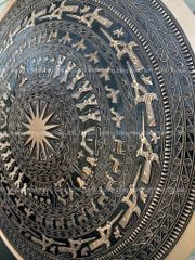 Mặt Trống Đồng Đúc DK 80 Cm Không Bản Đồ