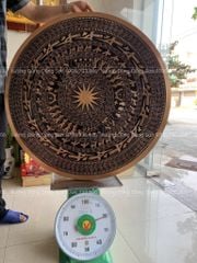 Mặt Trống Đồng Đúc DK 80 Cm Không Bản Đồ