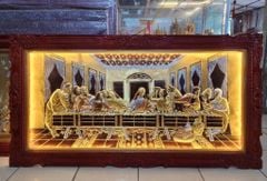 Tranh Bữa Tiệc Ly Đồng Vàng - KT 230-120