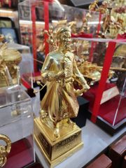 Tượng Danh Nhân- Trần Quốc Tuấn Cao 30Cm- Đồng Vàng- Dát Vàng