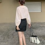  Chân Váy Chữ A OLARI Có May Túi Nổi - OL34 - Eris Skirt 